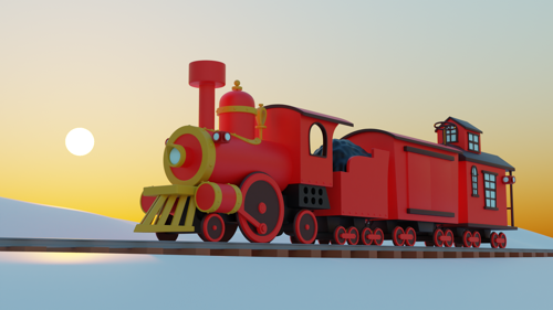 Train from Frosty the Snowman (Rankin Bass) preview image